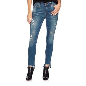 NEW Lucky Brand Ava MidRise Skinny with Chewed Hem
